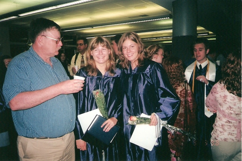 Charlie and the twins after graduation.jpg